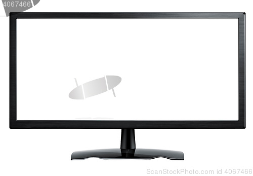 Image of monitor on white background