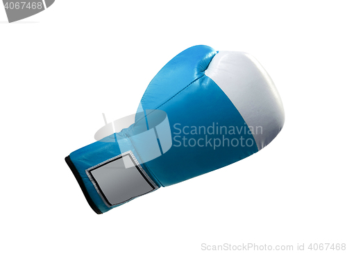 Image of Blue protective boxing glove