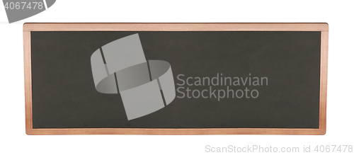 Image of Blank old blackboard