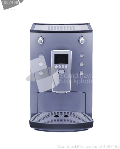 Image of coffe maker on a white background