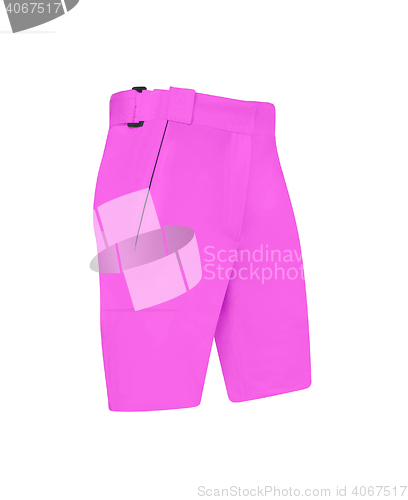 Image of bright pink shorts