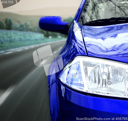 Image of Car on the road.
