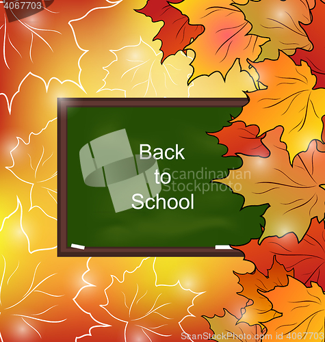 Image of Autumn Bright Background