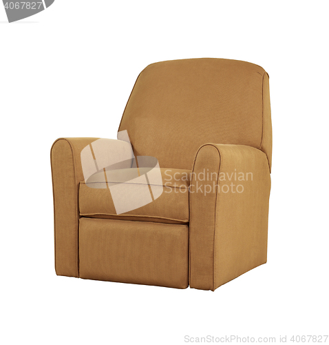 Image of armchair isolated