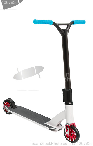 Image of metal toy scooter