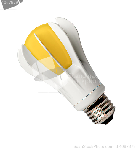 Image of Closeup LED bulb 