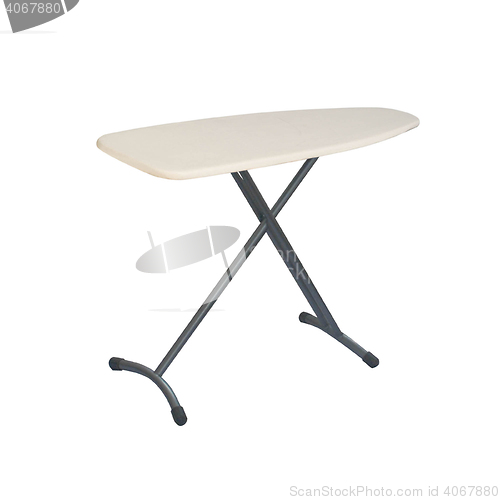 Image of ironing board isolated