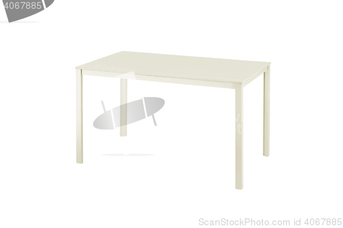 Image of White table top