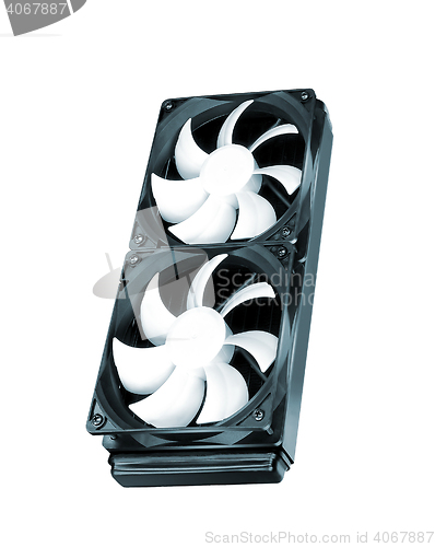 Image of Two cooling fans