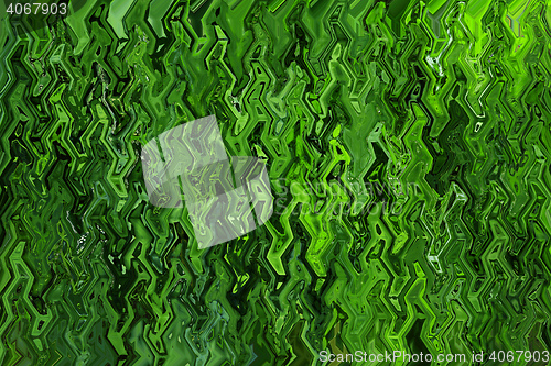 Image of creative abstract green texture