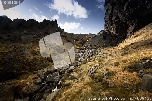 Image of Waterfall in Iceland