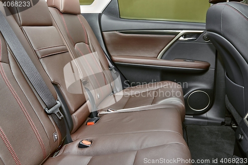 Image of Car Interior Backseats