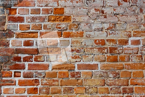 Image of Brick Wall Closeup