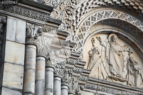 Image of Decorated Church Columns