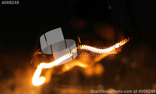 Image of Light bulb filament