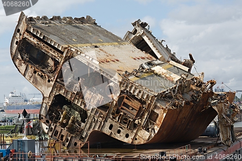 Image of Cargo ship wreck