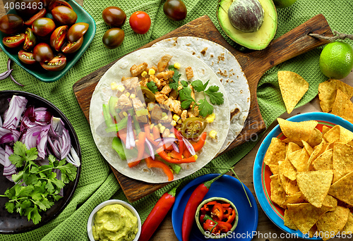 Image of Mexican food ingredients