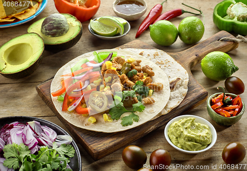 Image of Mexican food ingredients