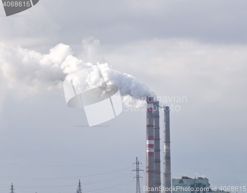 Image of smoking chimney