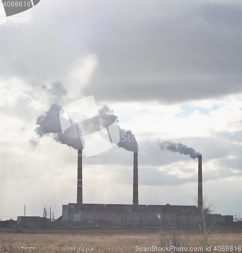Image of smoking chimney