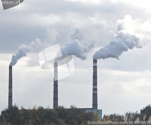 Image of smoking chimney