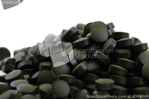 Image of chlorella vulgaris tabs