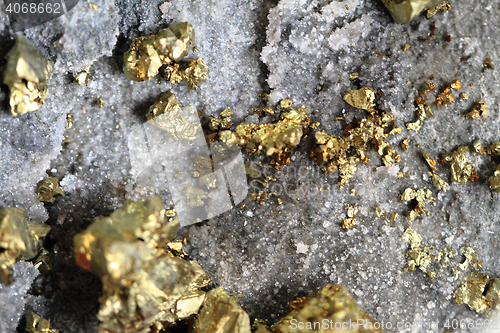 Image of pyrite mineral background