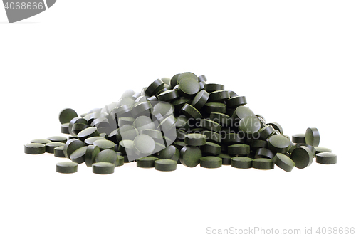 Image of chlorella vulgaris tabs