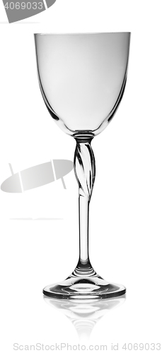 Image of Single glass champagne glass