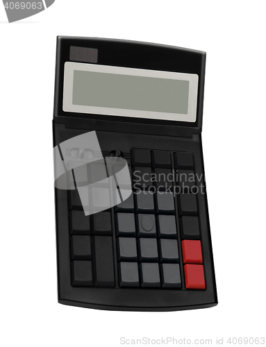 Image of calculator isolated on white