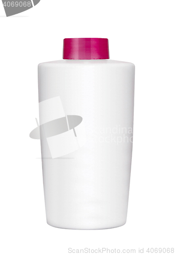 Image of Shampoo bottle isolated