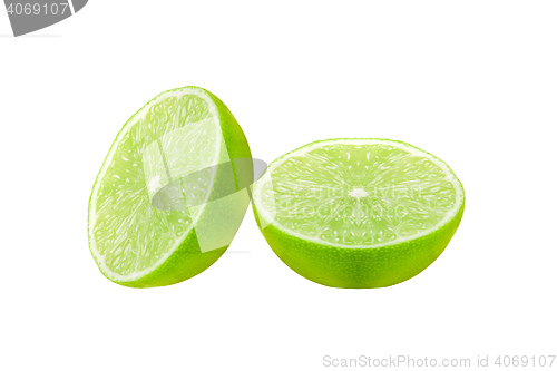 Image of Fresh lime isolated 