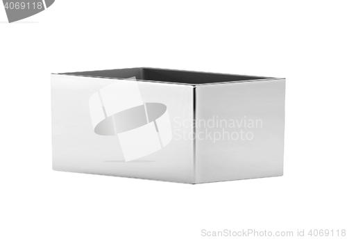 Image of Open empty plastic box