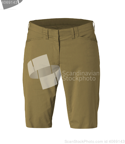 Image of Men\'s shorts on white background