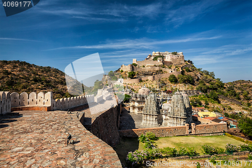 Image of Kumbhalgarh fort, India