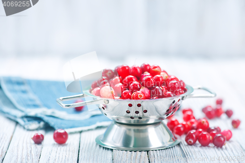Image of fresh cranberry