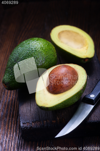 Image of fresh avocado
