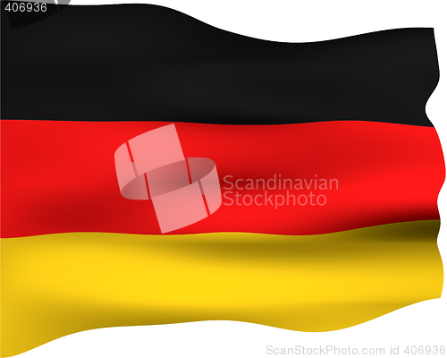 Image of 3D Flag of Germany