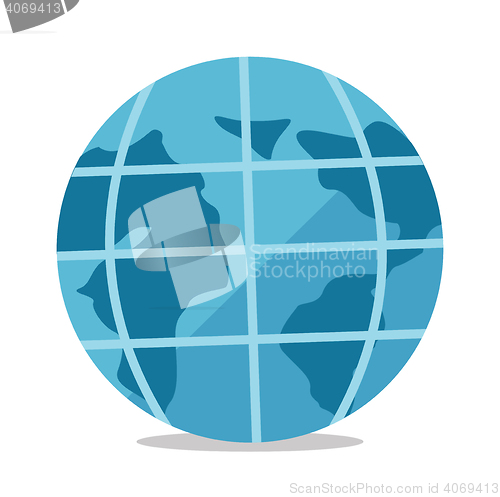 Image of Globe vector illustration.