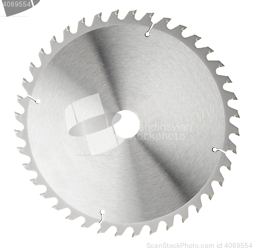 Image of saw isolated on white