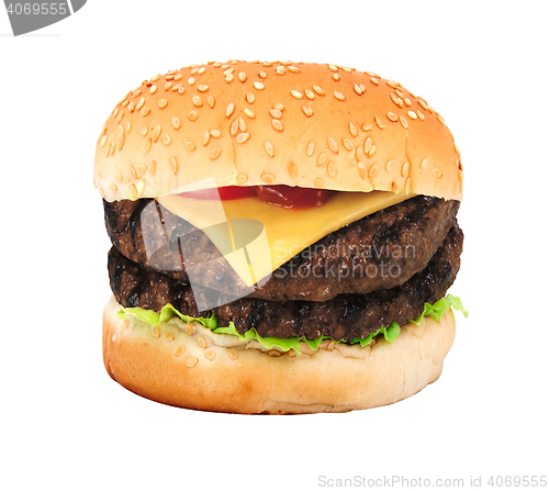 Image of Big hamburger 