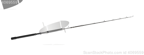 Image of Spinning rod for fishing isolated