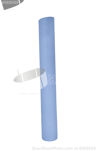 Image of yoga mat isolated