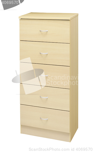 Image of Wooden kitchen drawers