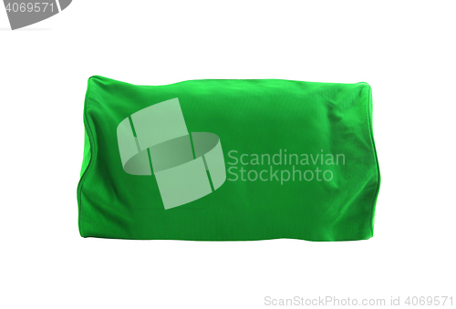 Image of Green bag isolated