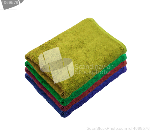 Image of Bath towel. Isolated