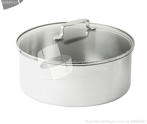 Image of stainless steel cooking pot