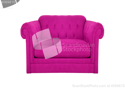 Image of Arm chair isolated