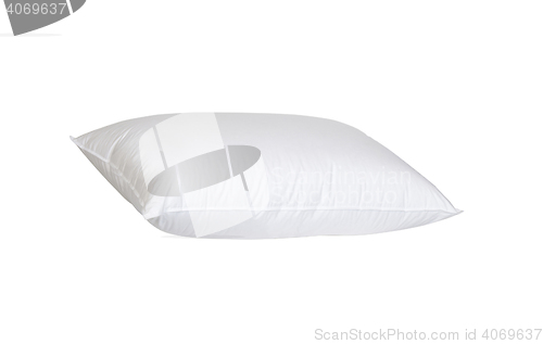 Image of pillow isolated on white