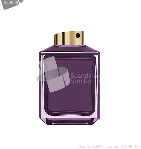 Image of perfume bottle isolated